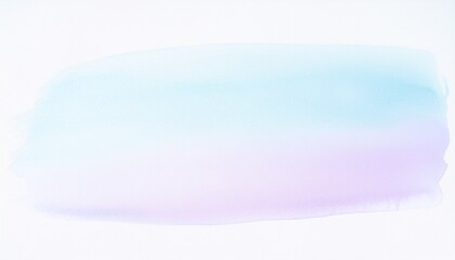 Obraz premium 흰 배경에 파스텔 톤의 부드러운 물감이 번져있다