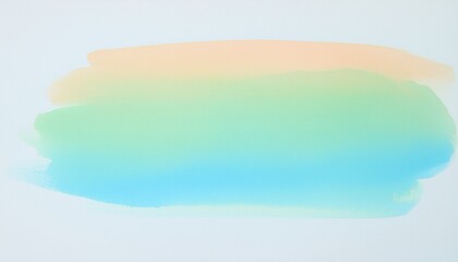흰 배경에 파스텔 톤의 부드러운 물감이 번져있다