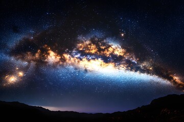 Fototapeta premium starry sky