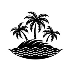 palm tree on the beach