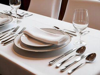table setting with cutlery