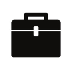 Briefcase, document case, icon
