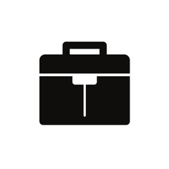 Briefcase, document case, icon