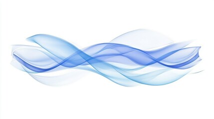 Abstract blue waves graphic design. Possible use in background design