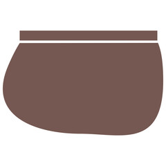 Brown circle element