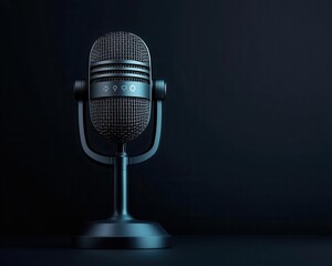 Wireless microphone with digital connections to various devices, crossplatform podcasting