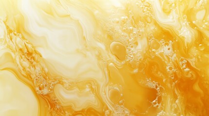 Golden flowing dreamy texture