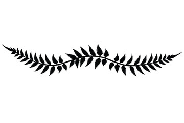 black mascara vector illustration