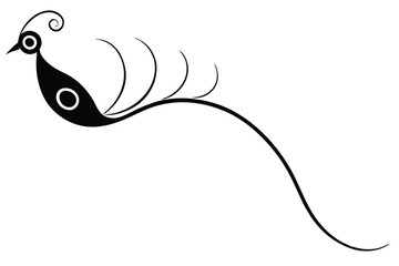 Fototapeta premium fish on a white background