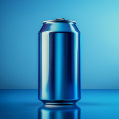 Obraz premium blue soda can