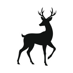 deer silhouette vector