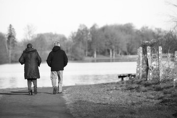 autour du lac N & B  01 2025