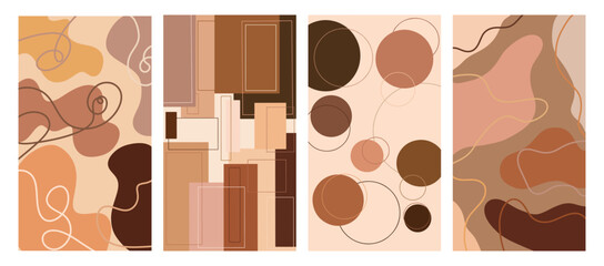 Attractive Brown Abstract Background