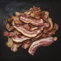 full bacons testy food