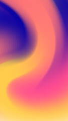 Vertical Red, yellow and blue swirls blend into a blurred abstract design perfect for backgrounds, digital art, packaging, branding, and marketing materials.