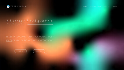 Mesh gradient abstract background for your landing page design. Minimal background for website designs