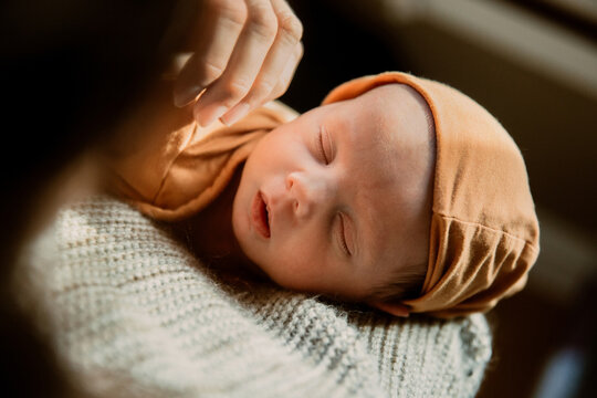 newborn baby sleeping