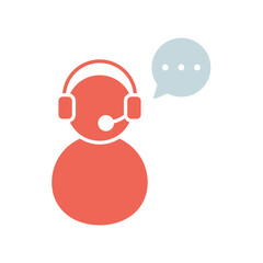 Icon a consultant, isolated against a clean background.