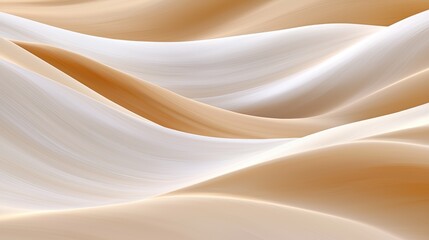 Obraz premium Aerial golden wheat fields softly blurred into a muted neutral landscape, forming a natural minimalist aesthetic