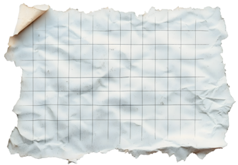 torn paper vintage note grid memo black and white