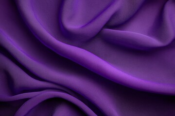 Obraz premium This image features flowing purple fabric with elegant textures, creating a rich and luxurious vibe.
