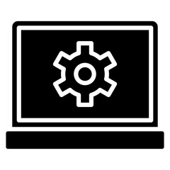 It Engineering Glyph Icon