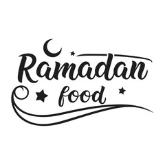 Healthy Ramadan Food Vector Design 2025
