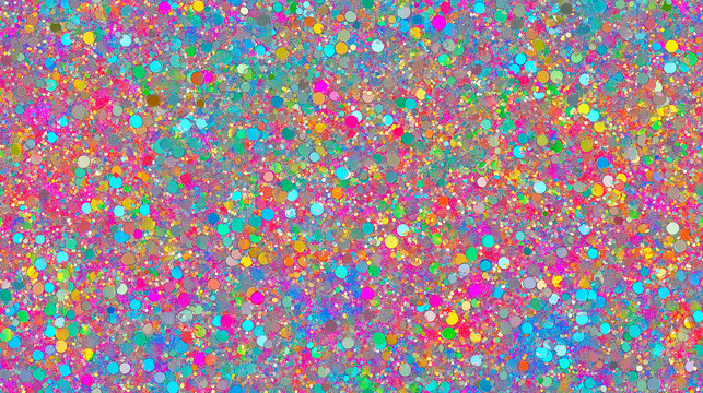 A seamless holographic glitter background in white with pastel rainbow colors, offering high resolution and detailed patterns, perfect for vibrant and visually appealing design projects