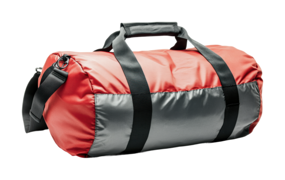 Durable travel bag designed for weekend adventures, gym visits, and outdoor activities for men and women, cut out