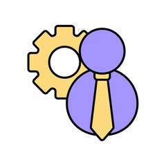 Icon a professional, isolated against a clean background.