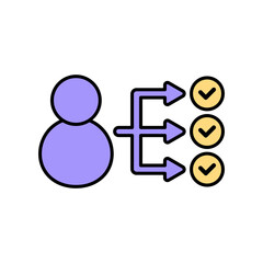 Icon a competence, isolated against a clean background.