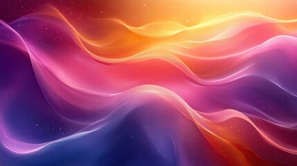 Fototapeta premium Abstract colorful vector gradient background in bright pink, purple, and orange, a vibrant design for modern applications.