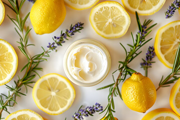 Revitalizing Natural Sulfur Skincare Treatment Highlighting Organic Ingredients