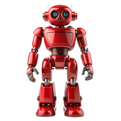 robot with red heart