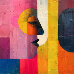 Naklejka premium graffiti on a brick wall