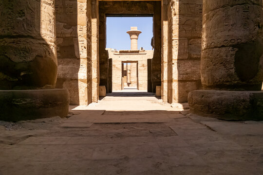 The Temple of Amon is a large temple built in the city of Luxor in the name of Amon Ra, who was considered both a god and a king in ancient Egypt. Amon Ra is also considered the "Sun God" of Egypt.