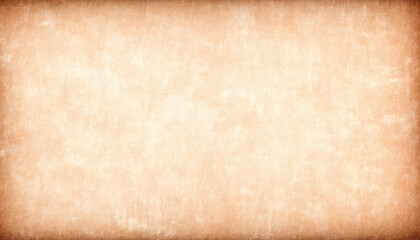 Eine alte, vergilbte Papiertextur mit einem Vintage-Look. Der Rand ist abgedunkelt, was einen gealterten Effekt erzeugt. Perfekt als Hintergrund für Designs. Generative KI.