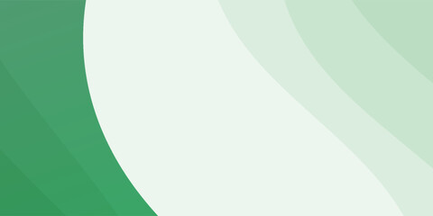 green vector modern decorative wave design art background