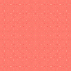 Circles and rhombuses surface pattern design. Red rounded figures on yellow background. Seamless symmetric geometric repeating shapes abstract. Digital paper for web design. Vector art illustration