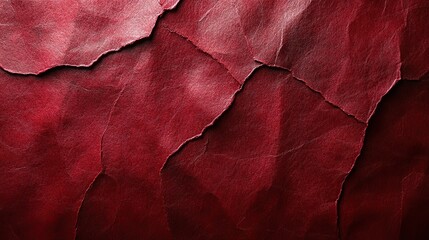 Bright red textured paper background with a low contrast finish, ideal for design projects.