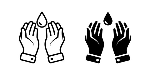 Ablution icon set. for mobile concept and web design on white background