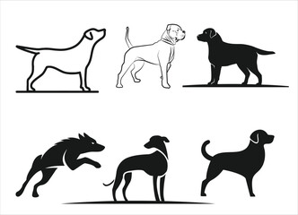 dogs cat pets care logo design	