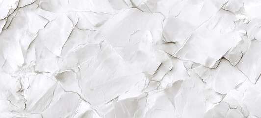 Obraz premium White crumpled paper texture