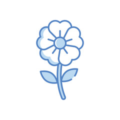 Flower  Vector icon