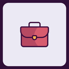 Stylized portfolio graphic illustration emphasizing business and professional themes