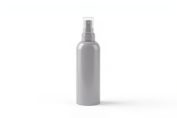 Fototapeta premium Gray Spray Bottle Mockup for Product Design