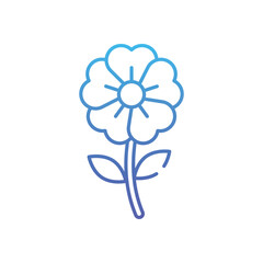Flower  Vector icon