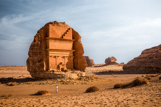 Ancient tombs of Hegra Al 'Ula Saudi Arabia