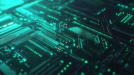 Circuit design technology background digital environment graphic content tech aesthetics macro viewpoint