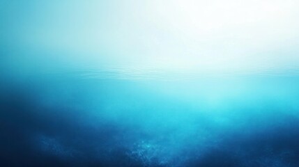 Fototapeta premium An underwater abstract scene displaying water from below its surface
